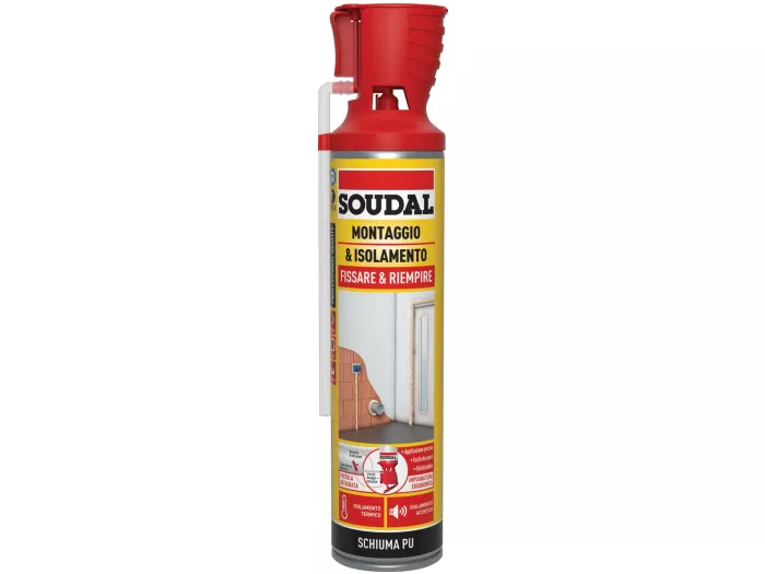 Schiuma Montaggio & Isolamento Genius Gun 600ml