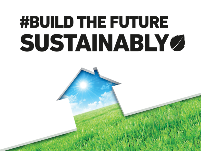 Build sustainably
